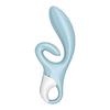 Vibromasseur Rabbit - Satisfyer - Touch Me - Bleu - Flexible - 3 Moteurs Puissants