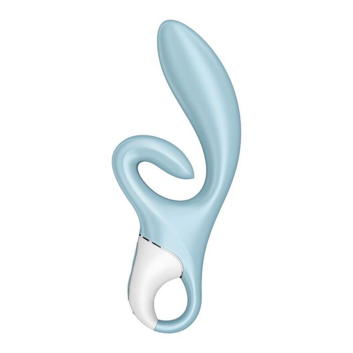 Vibromasseur Rabbit - Satisfyer - Touch Me - Bleu - Flexible - 3 Moteurs Puissants