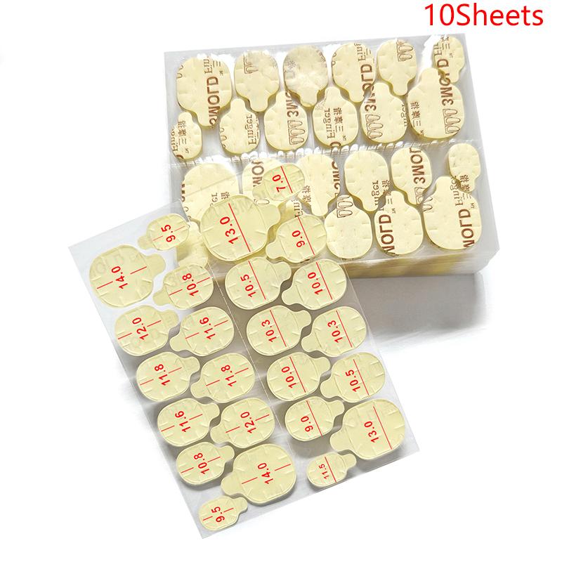 240Pcs Double Side Adhesive Tape Glue Sticker False Nail Glue For Fake Nails Tips Clear Jelly Gel Pad Press On Nails Manicure