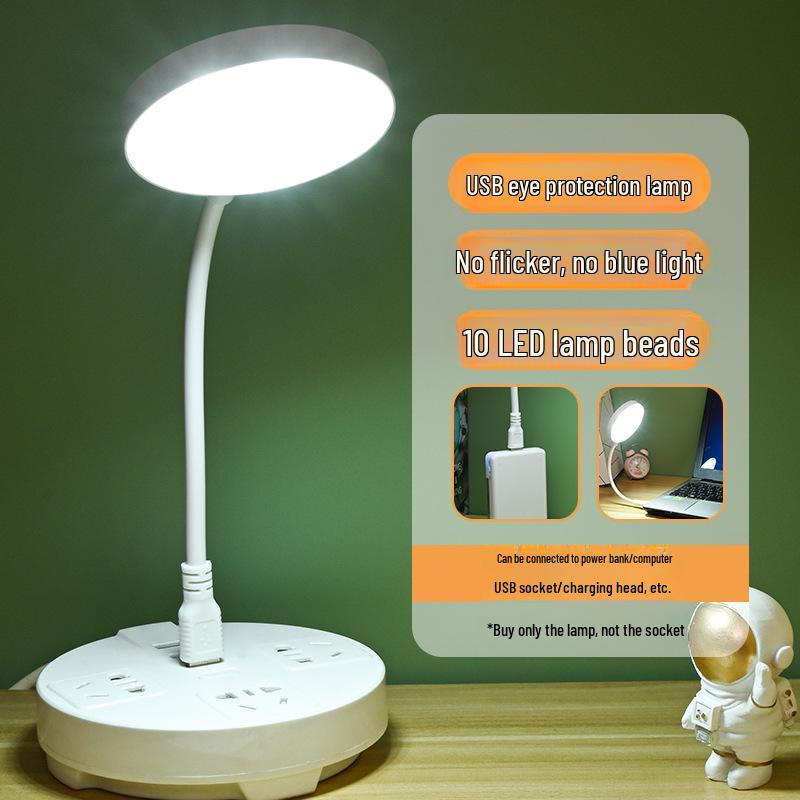 Student-Specific LED Desk Lamp with Eye Protection, Clip-On Feature, and Creative Night Light