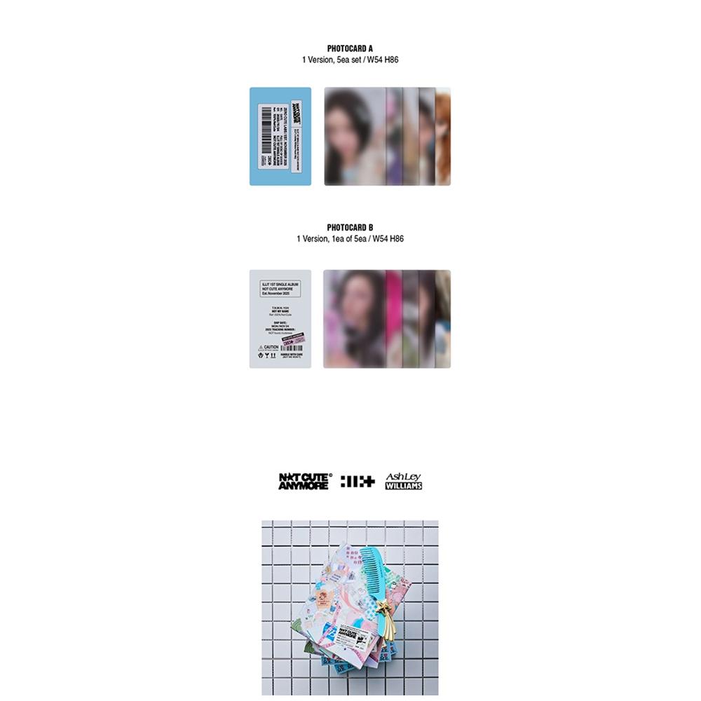 [Předobjednávka] ILLIT - NOT CUTE ANYMORE (ILLIT x Ashley Williams Pouzdro Ver.)