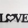 1ks 'LOVE' Nápis Dekor Dřevěné Ruční Práce Sochy Ornament Festival Chata Dekorace Všestranný Domácí Akcent Party Dekorace