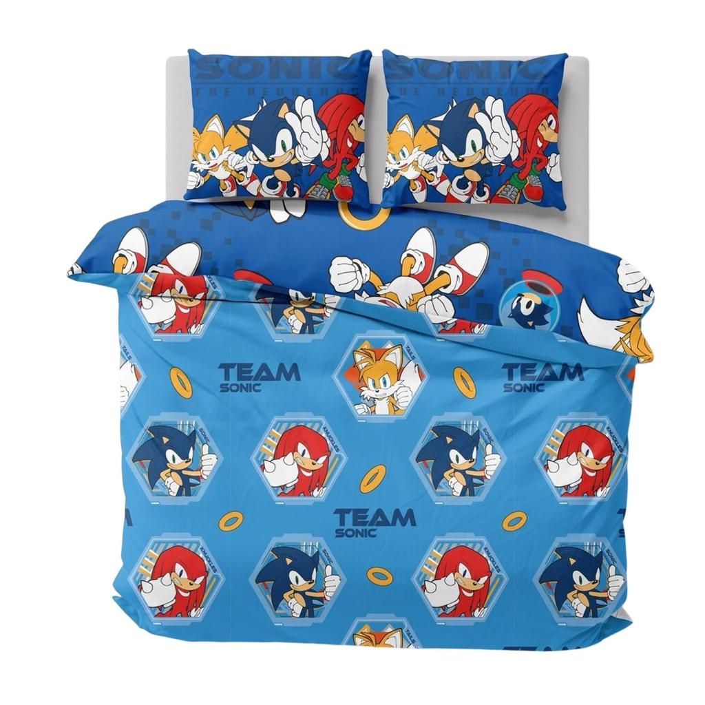 Sonic The Hedgehog Team Reversible Duvet Set