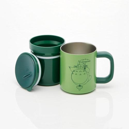 Skater termoizolācijas vakuumizolācijas nerūsējošā tērauda krūze 320 ml ar iekšējo krūzi My Neighbor Totoro Studio Ghibli STMG4NI