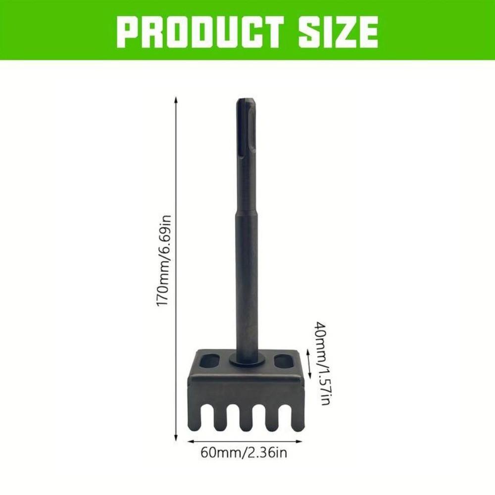 Gifts Heavy-Duty Square Hole Punch Rectangle Multifunctional Electric Hammer Hole Bit Enlarging Tool Hole Drill Bit