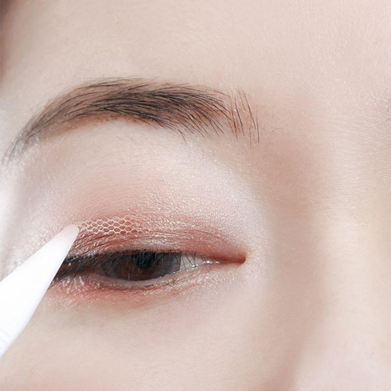 1 Sheet Bevel Segmented Patches For Drooping Eyelids Tape Invisible Double Eyelids Stickers Invisible Fallen Eyelids