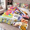 Messi 3Pcs Bedding Set Duvet Cover With Two Pillowcases For Bedroom Home Decoration