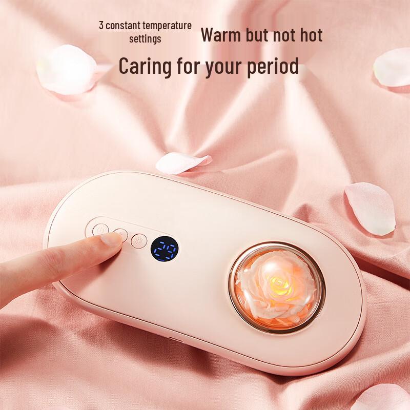 Jingdong Crafted Preserved Flower Warming Waist Massager CN plug (adapter included)