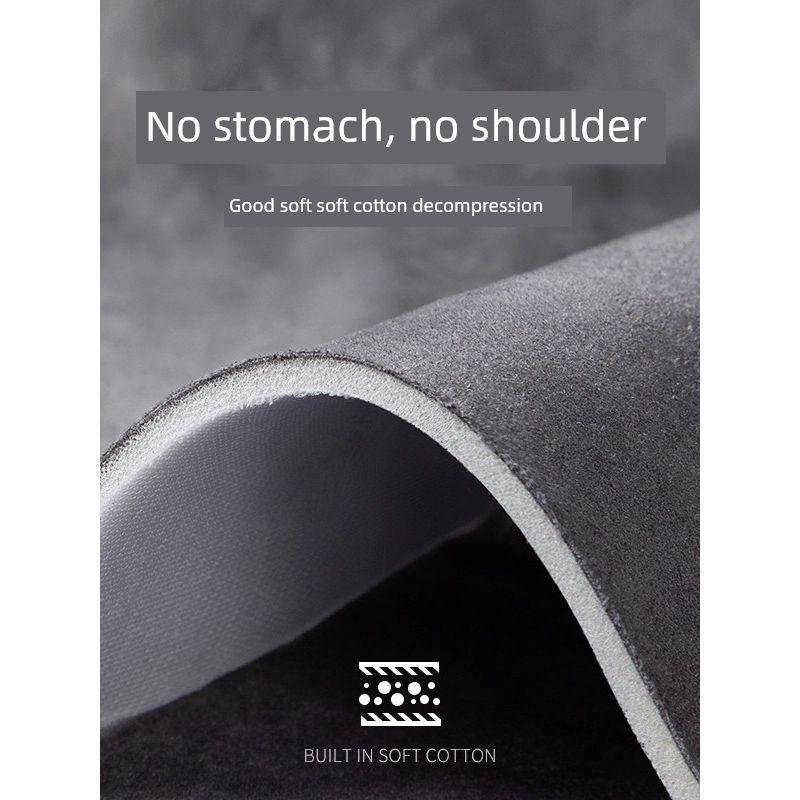 Car Safety Belt Shoulder Pad Cover Long a Pair of Suede Car Safety Belt Protective Cover Shoulder Protective Cover Wear-Resistant Clothes
