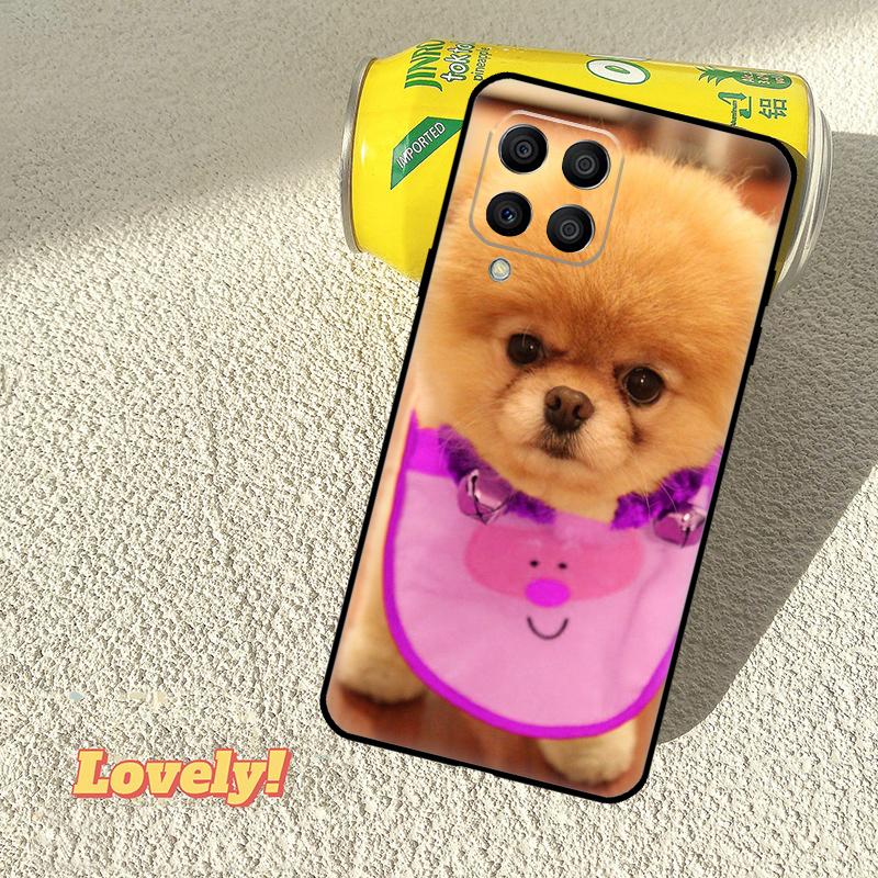 Pomeranian Dogs Dog Colorful Case For Samsung Galaxy M52 M36 M06 M16 M56 M33 M15 M55 M31 M13 M12 M14 M53 M32 M35 M34 M54