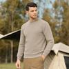 Jeep Men's Sherpa Fleece Lined Crew Neck Sweater