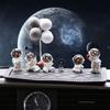2025 Starry Sky Rabbit Car Ornament New Design Cute Popular Astronaut Car Dashboard Interior Decoration for Women