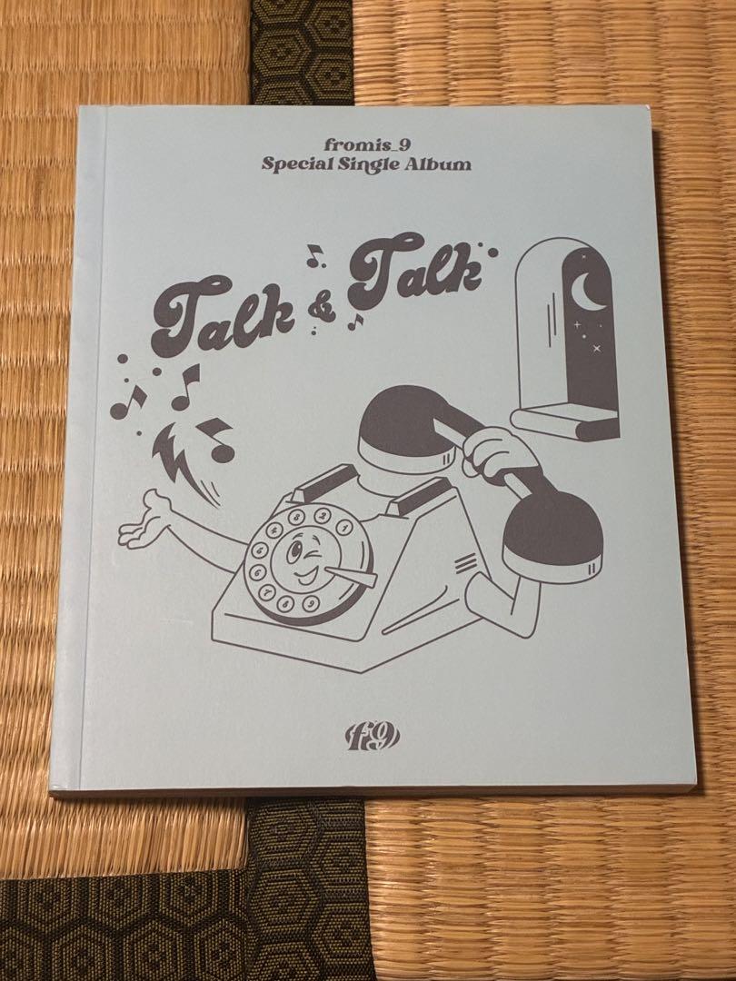 

[USED] fromis_9 talk&talk album CD limited edition