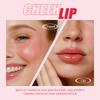JULYSTAR 4pcs Jelly Lip Tint Set, Moisturizing Solid Lip Gloss for Lips & Cheeks, Multi-Use Hydrating Plumping Lip Balm Tinted Cheek Blush Makeup Gift