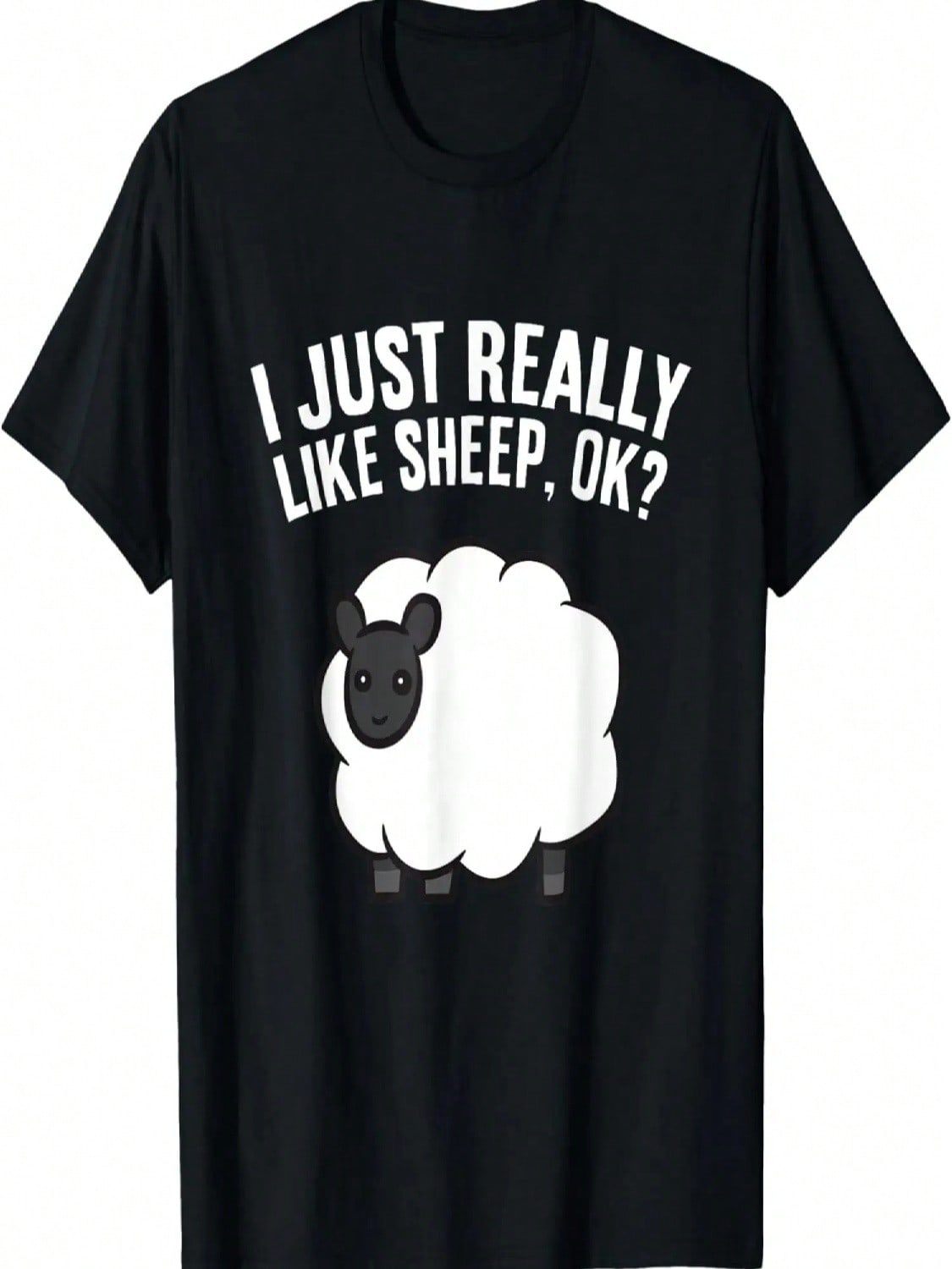Sheep Lover Sheep Herder I Just Really Like Sheep T-Shirt S