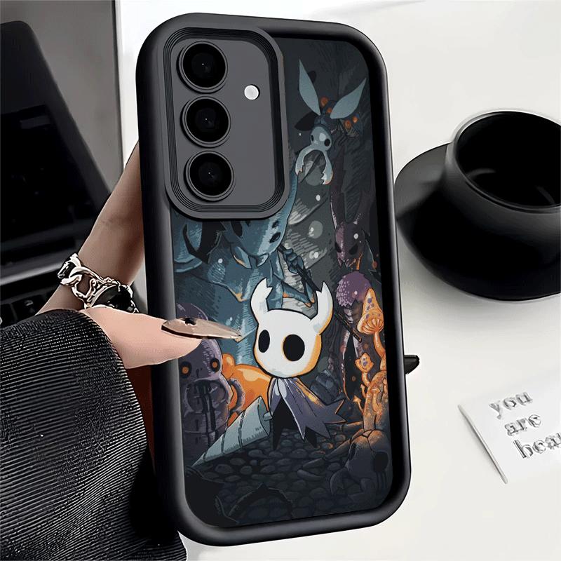 Phone Case for Samsung Galaxy S26 S25 Ultra S24 FE H-Hollow K-Knight Game Shell S23 Plus S22 + S21 S20 5G Soft Silicone Funda