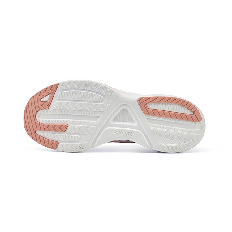 Saucony Humming Hummingbird 3 Cushioning Slip Resistant Low top Running Shoes Women's White Pink S18189-1