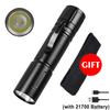 1200LM Tactical Handheld LED Flashlights, Portable EDC Torch w/ Pocket Clip Ideal Gift for Outdoor Rescue Dog Walking Hiking