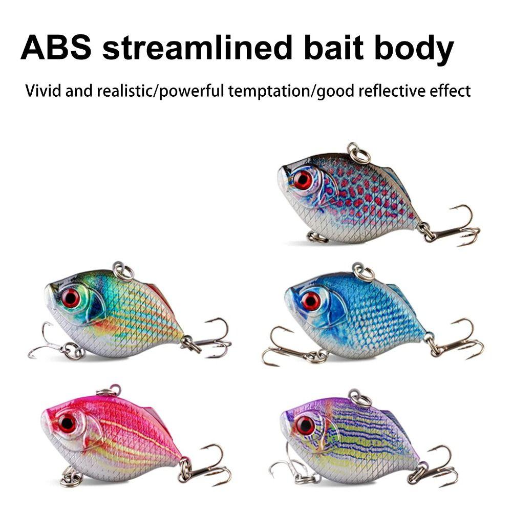 5PCS ABS Fishing Lure 5 Colors Minnow Lures New Floating Minnow Baits  Winter Fishing