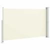 Side Awning Retractable 180 x 300 cm Cream