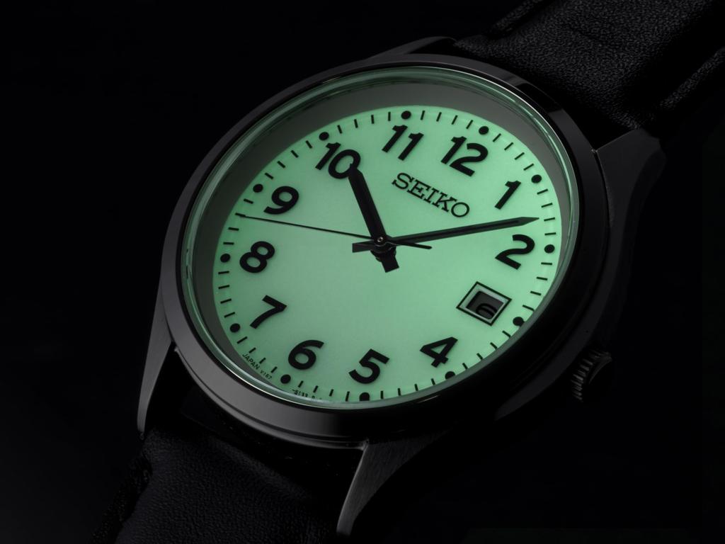 Watch Seiko Selection S Series Solar Full Arabia SBPX157 Black [Seiko Watch] Men's
