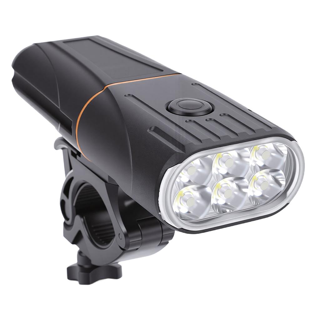Bike Light 1600LM Bright Water Proof USB Rechargeable Front Bicycle Headlight with Power Bank Function for Road