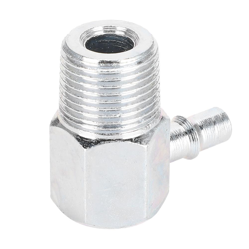 Intake Manifold Vacuum Fitting 90 Degrees  3 8NPT 1 4 Hose Nipple Car Modification 4535Z