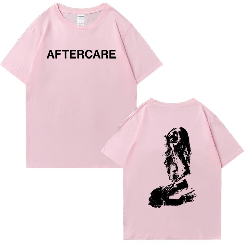 Hot Sale 2025 Nessa Barrett Merch Unisex Oversized T-Shirt Aftercare Album New Short Sleeve 100% Cotton Summer Men Women Tops