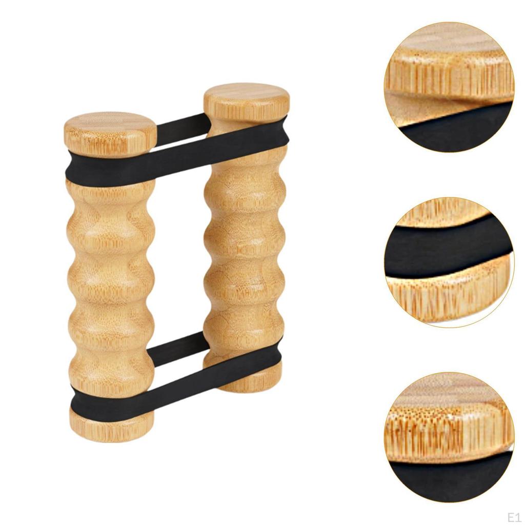 2 Pieces Resistance Stick Exercise Equipment Wood Chest Workout Training