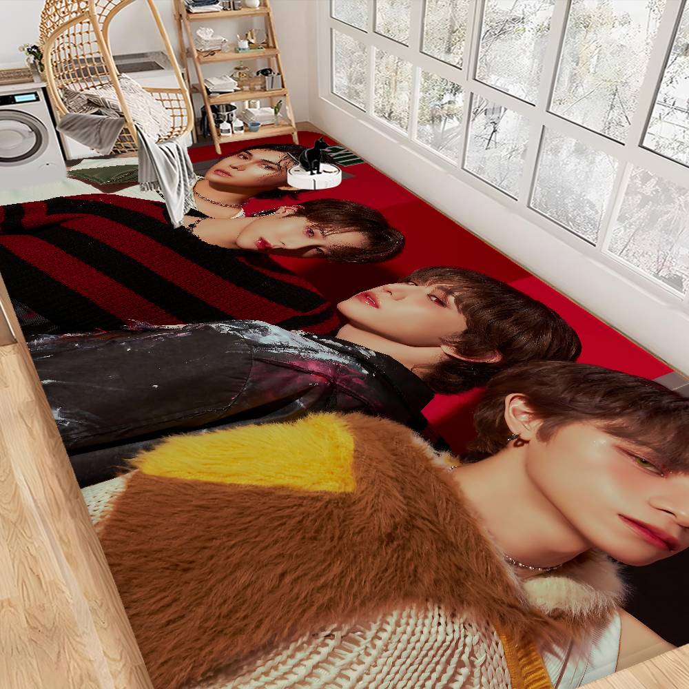 Popular Kpop Group X-XLov Room Mats Nordic Style Home Doormat Bathroom-Toilet Mats Bedroom Hotel Decor Mat