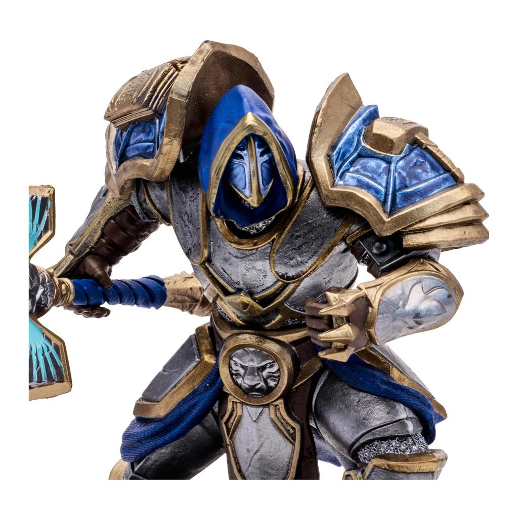 McFarlane Toys World of Warcraft Action Figure Incredibly Detailed Scale Figure Based on the Global Phenomenon 6-inch - Human Paladin/Warrior - 112