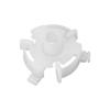 Fixed Clip To Prevent Bobbins from Falling Off Bobbin Holder  Simple White Plastic Bobbin Clip 2 Pcs/pack
