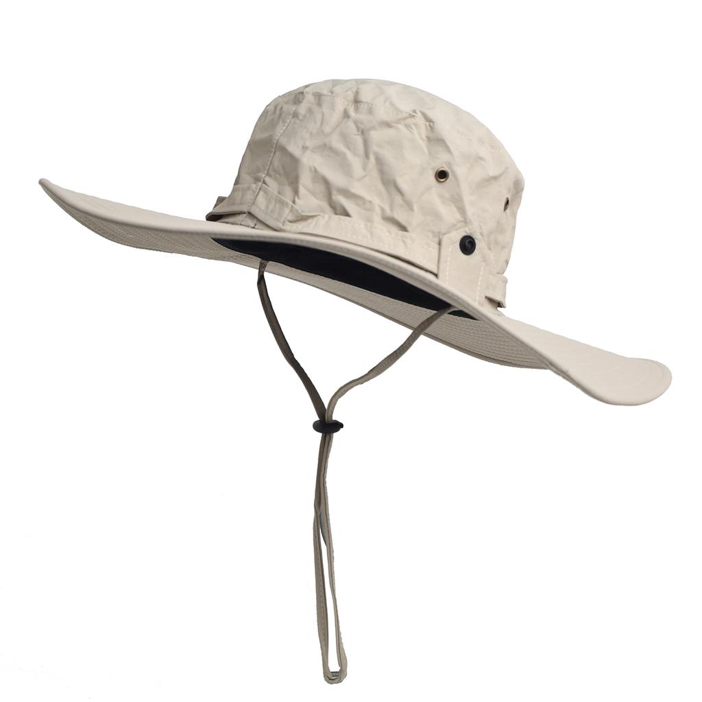 Sun Protection Wide Brim Bucket Hat Quick-Dry Summer Man Women Anti-Uv Caps Sun Protection Breathable Fisherman Hat Camping