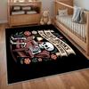 Area Rug Carpet Soft Non Slip Skeleton Reading Read Books Be Kind Stay Weird Floor Mat for Nursery Bedroom  Kids Room Home Decor