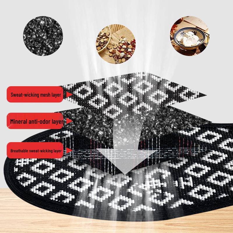 Genuine Aromatic Anti-Odor Foot Insoles - Sweat-Absorbent, Breathable, Comfortable, Deodorizing with Chinese Herbal Fragrance Retention.