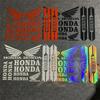 ABO2  New Motorcycle Sticker Racing Helmet Car Suitable for Honda Sticker Reflective Sticker Waterproof Sun Protection Car Decor
