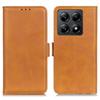 For Xiaomi 14T Pro Case Stand Cowhide Texture PU Leather Phone Cover