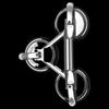 Qinguang Thickened Aluminum Alloy Single Claw Glass Suction Cup