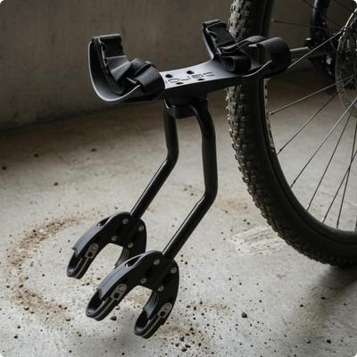 Capacidad de Carga de 50 Kg Portaequipajes Trasero de Bicicleta de Ciclo Nylon Liberación Rápida