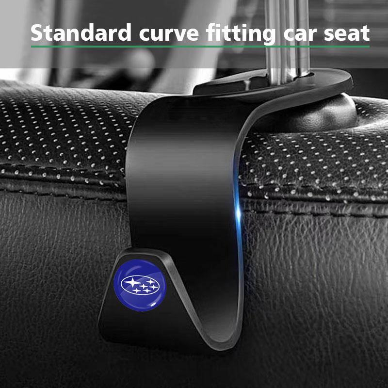 2/4Pcs Car Seat Hook Multifunctional Storage Hanger Car Styling For Subaru Impreza Legacy WRX STI BRZ Forester Ascent Levorg XV