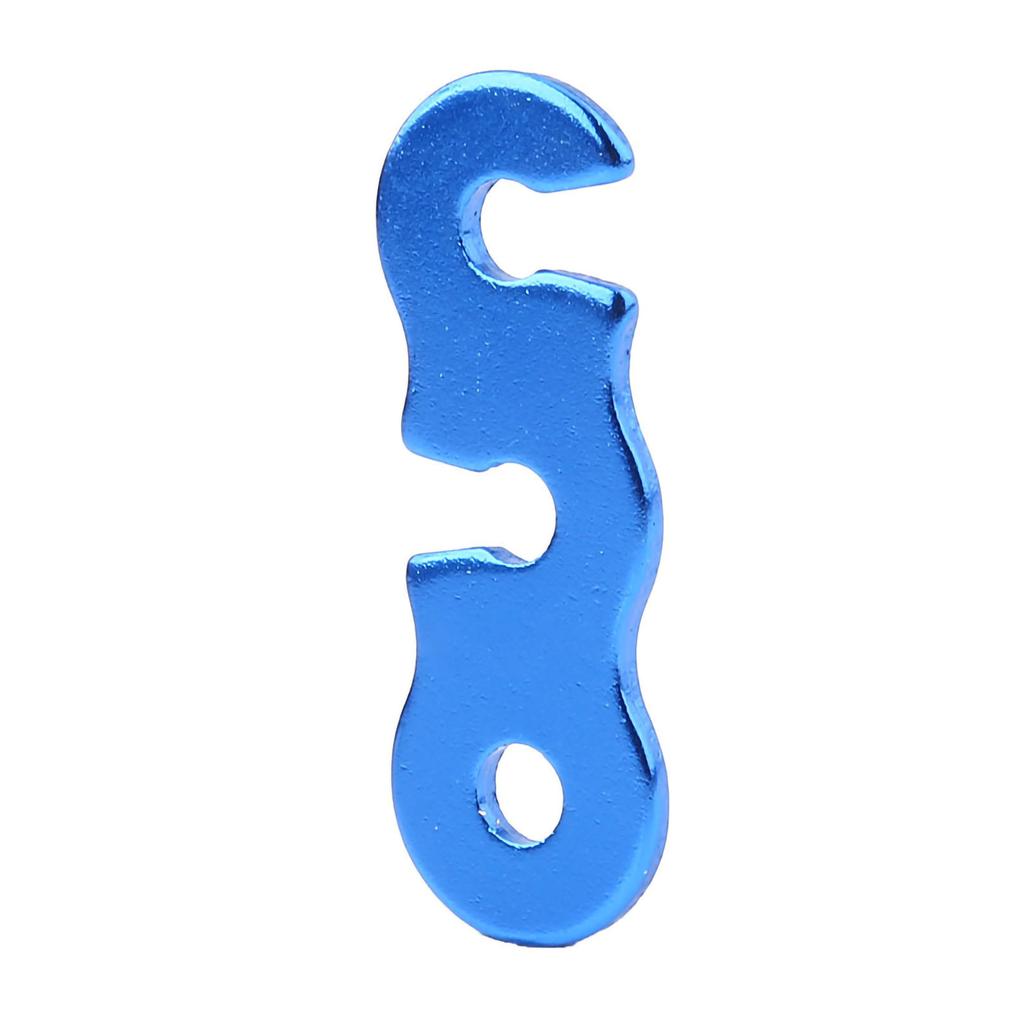 10pcs Quick Release Shelter Awning Tent Alloy Wind Rope Buckle (Red L)