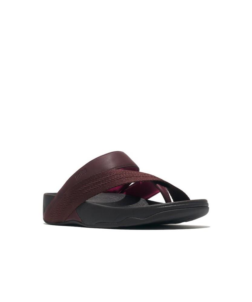 Fitflop Men`S Sling Leather/Webbing Toe-Post Sandals