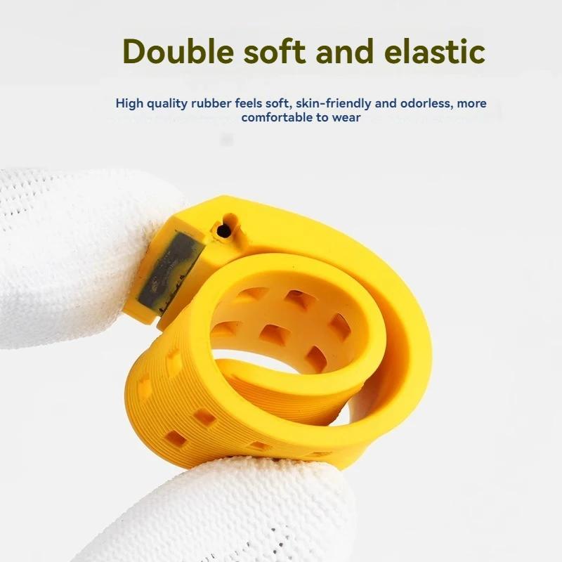 For Hamilton Khaki Deep Diving H78585333 H78505330 H78535380 Waterproof Watch Strap 24mm Rubber Strap Black Yellow Wristband