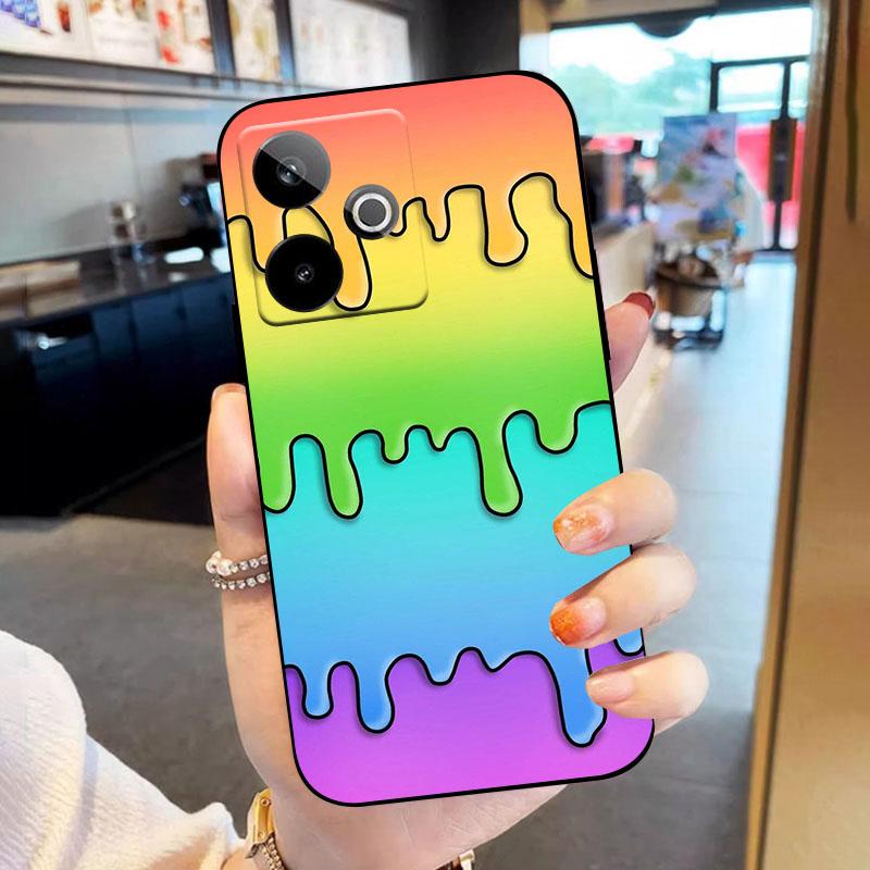 For Realme GT 7 GT 7T Global Version Case Shockproof Shell For Realme GT7 GT7T Protection Soft Silicone Bumper Cover Fundas Etui