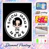 Meguro Ren Diamond Painting Kit 5D Full Drill DIY Diamond Mosaic Wall Art Home Decor