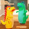 95Cm Inflatable Dinosaur Punching Bag Antistress Toy For Kids Stress Relief Outdoor Training Bag Hand-Eye Coordination Fun Play