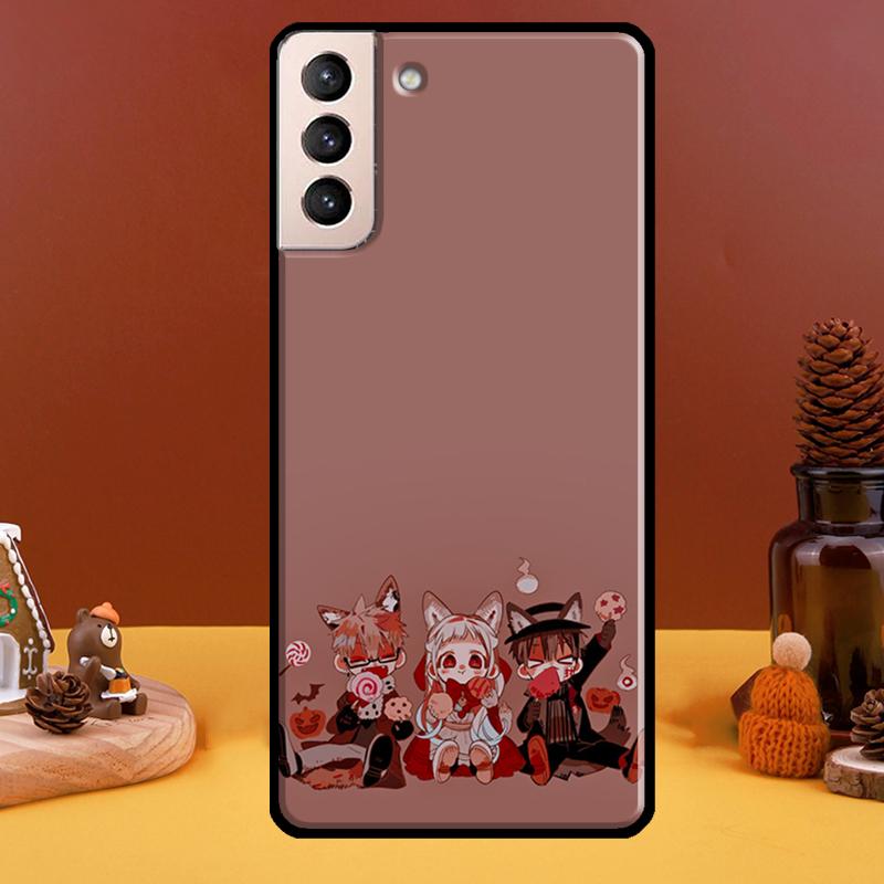 Anime Hanako Kun Phone Case For Samsung Galaxy S20 FE S21 S22 Note 20 Ultra Note 10 S8 S9 S10 Plus Cover