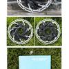 RYET Bicycle Brake Rotors 140mm/160mm 6-Bolts&Center-Lock MTB Rotors Road Bike Bicycle Disc Brake Rotors Bicycle Accessories