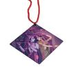 @ Indian Traditional Radha Krishna For Car Hanging 3x3 Inch