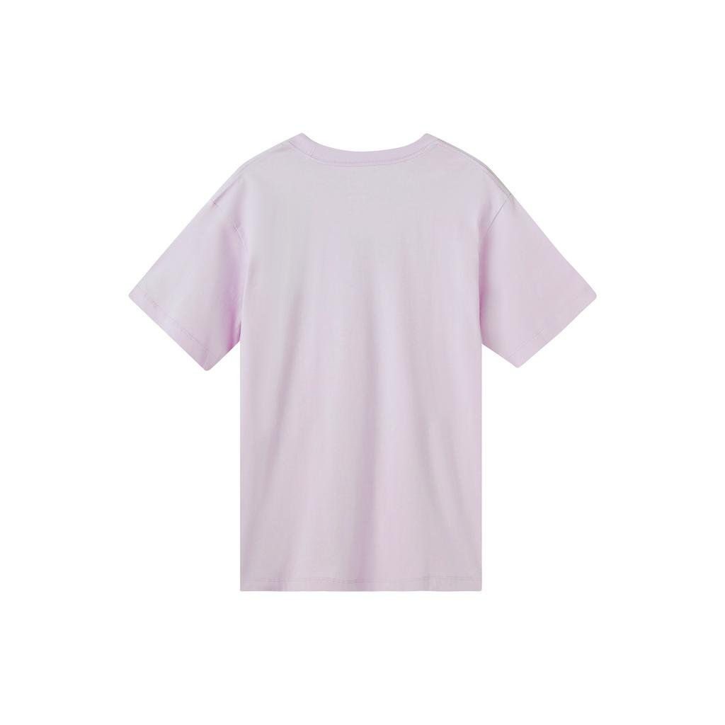 Nike Drop Shoulder Sleeve T Shirt Women's Pink Purple DN5887-530